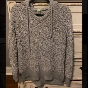 Gray pullover top